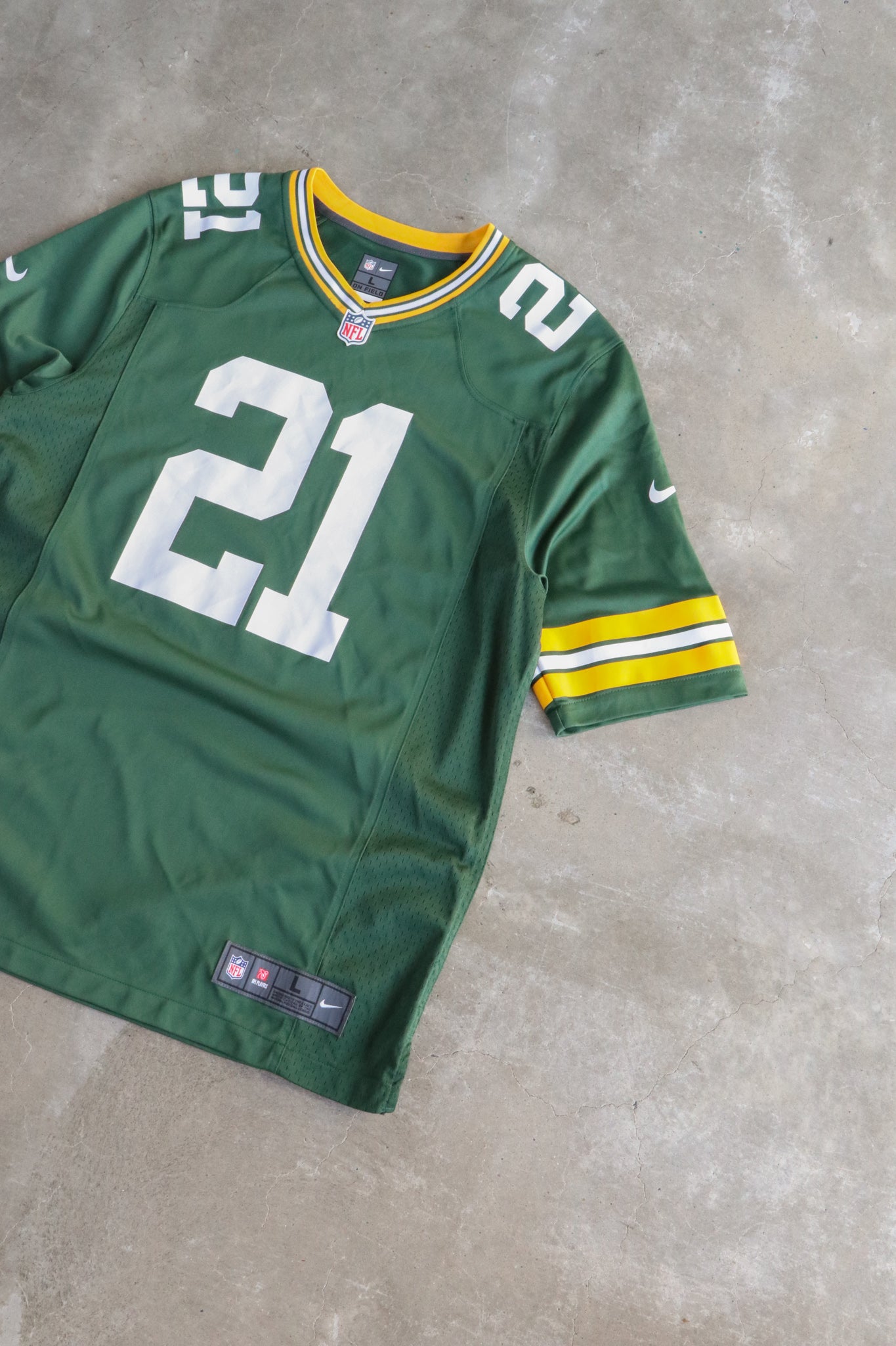 Vintage NFL Green Bay Packers Clinton-Dix Jersey Large