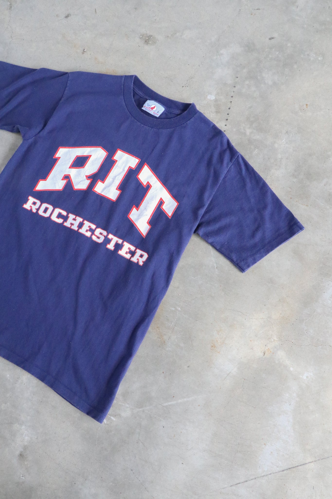 Vintage RIT Rochester Tee Large