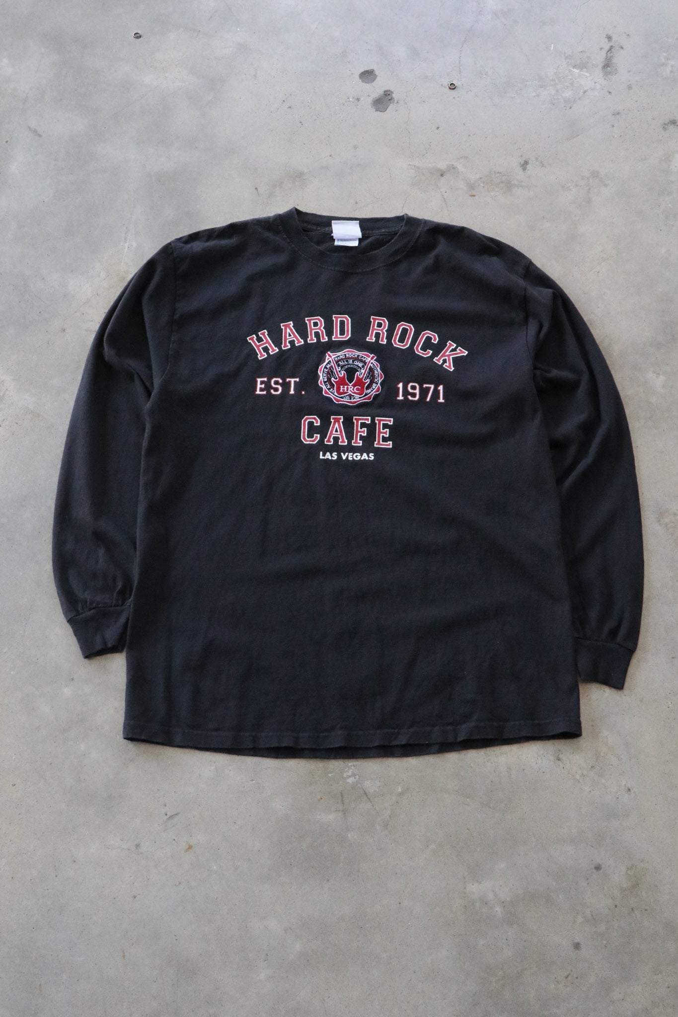 Vintage Hard Rock Cafe Long Sleeve Tee Large