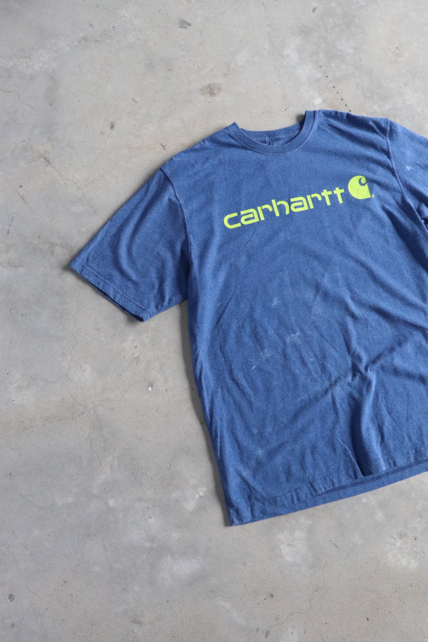 Vintage Carhartt Spell Out Tee Large