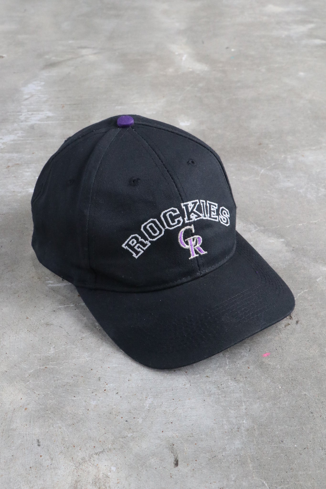 Vintage MLB Rockies Embroidered Hat