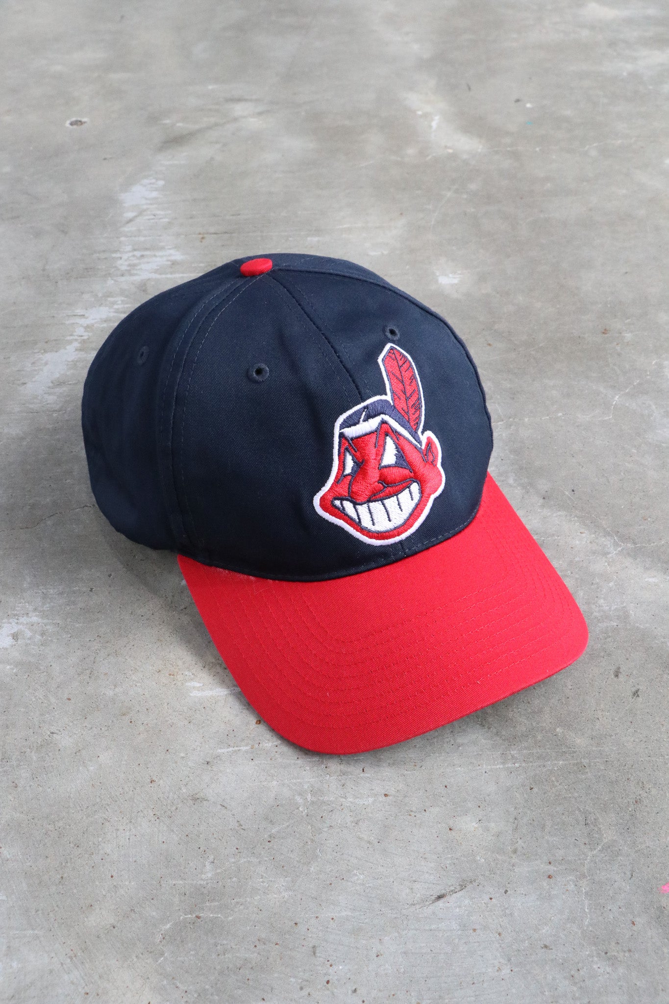 Vintage MLB Cleveland Embroidered Hat