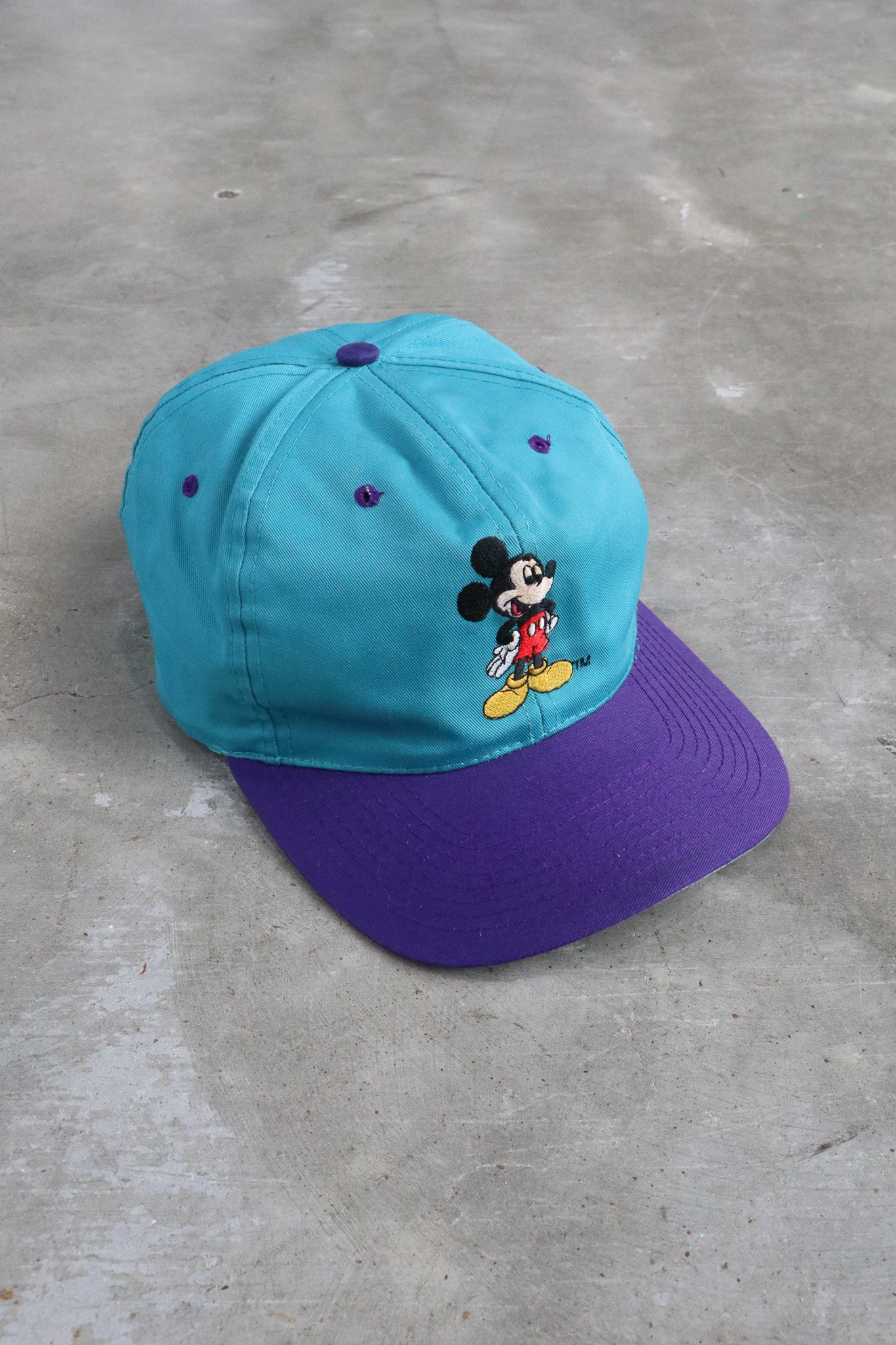 Vintage Mickey Mouse Embroidered Hat