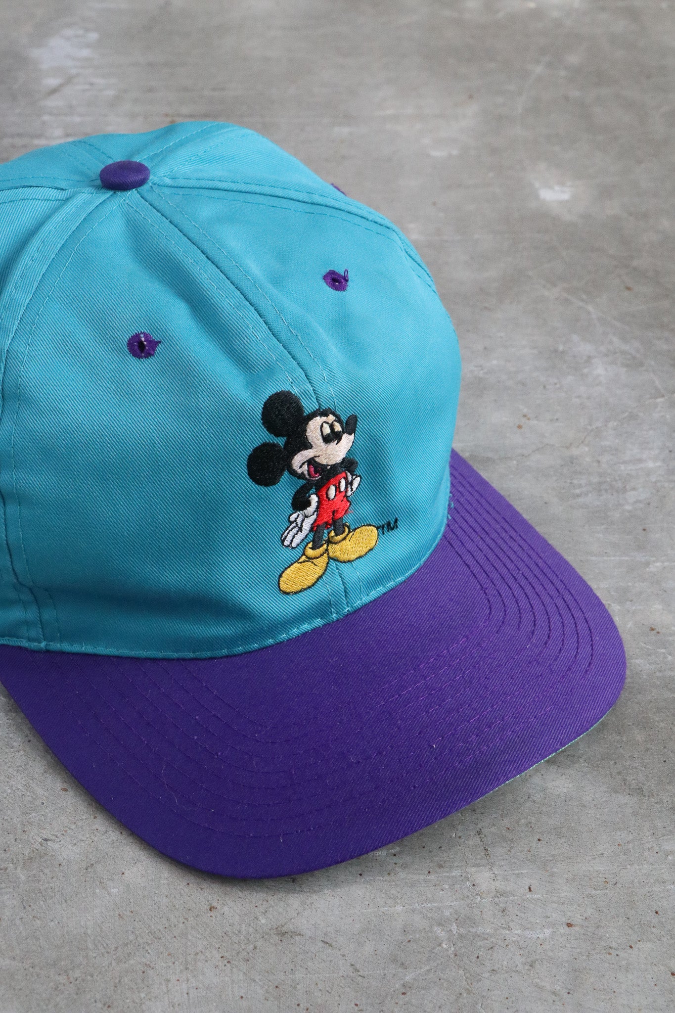Vintage Mickey Mouse Embroidered Hat