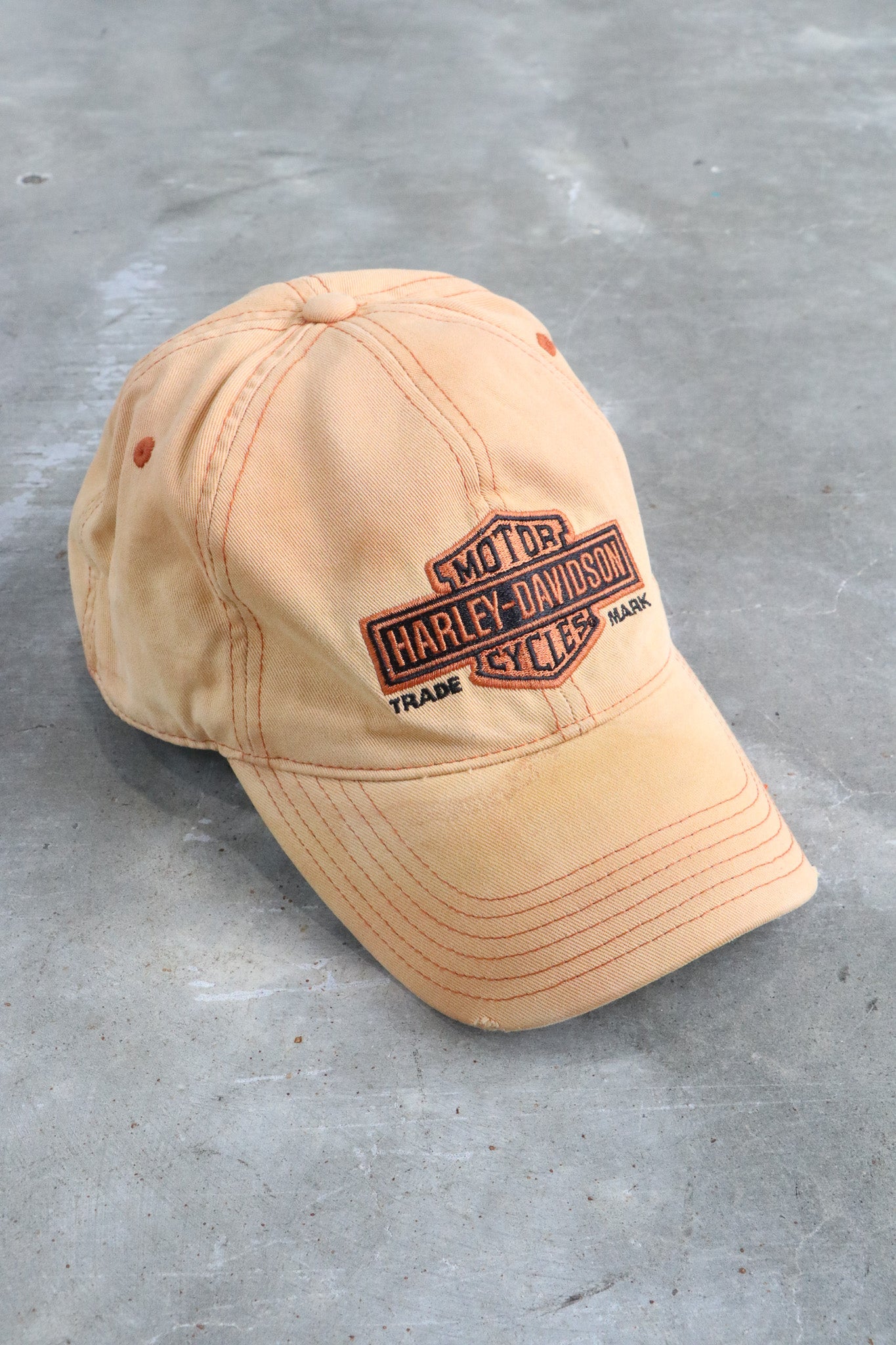Vintage Harley Davidson Embroidered Hat
