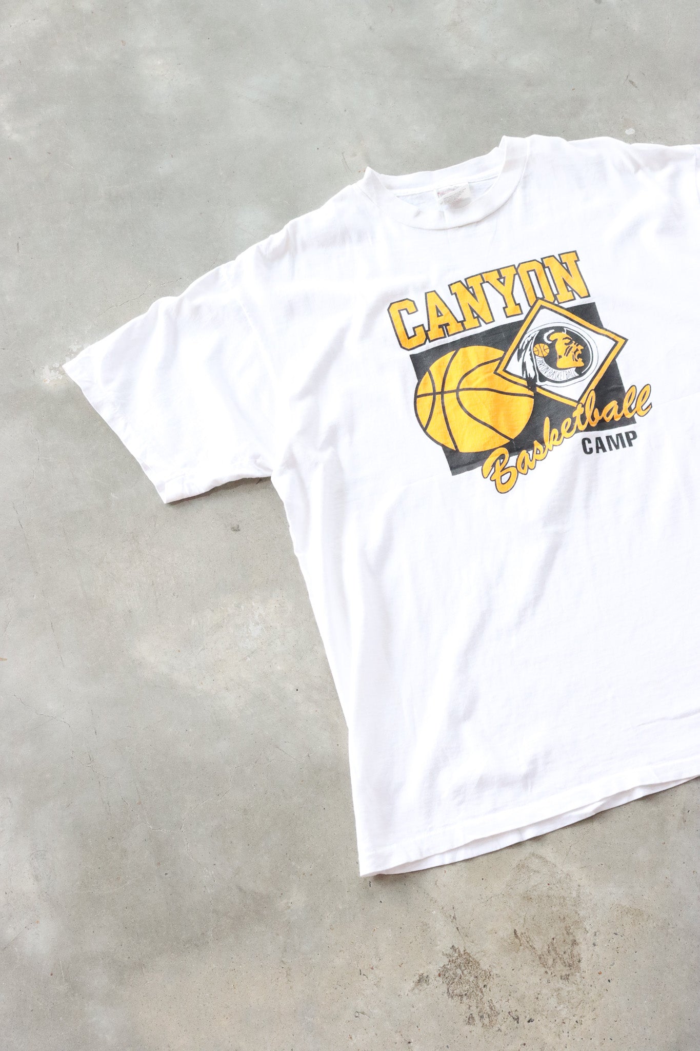 Vintage Canyon Basketball Tee XL