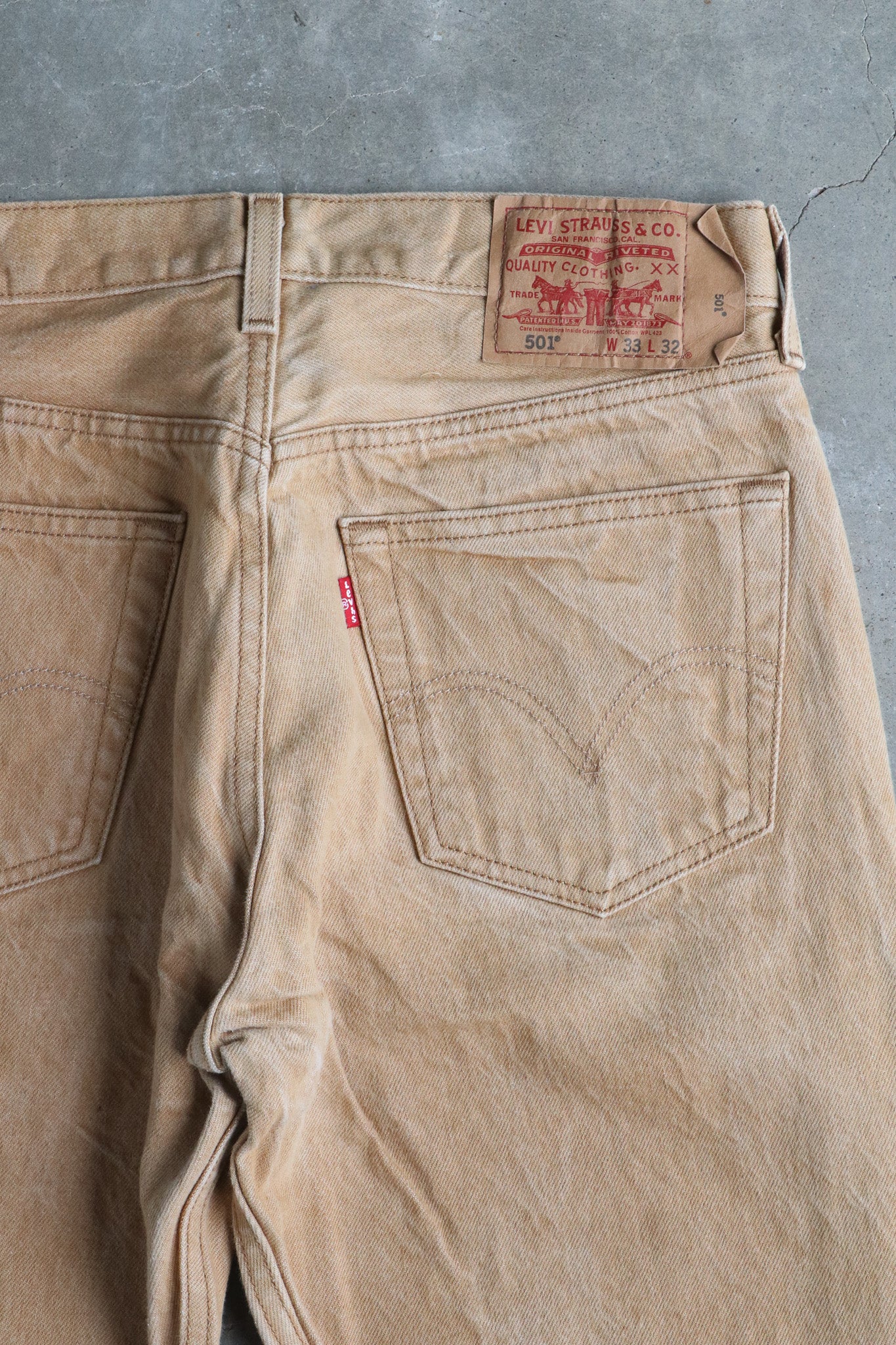 Vintage Levi's 501 Denim Jeans W33
