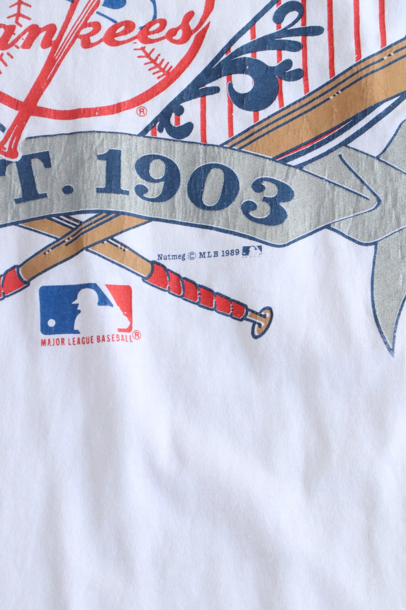 Vintage 1989 MLB NY Yankees Tee XL