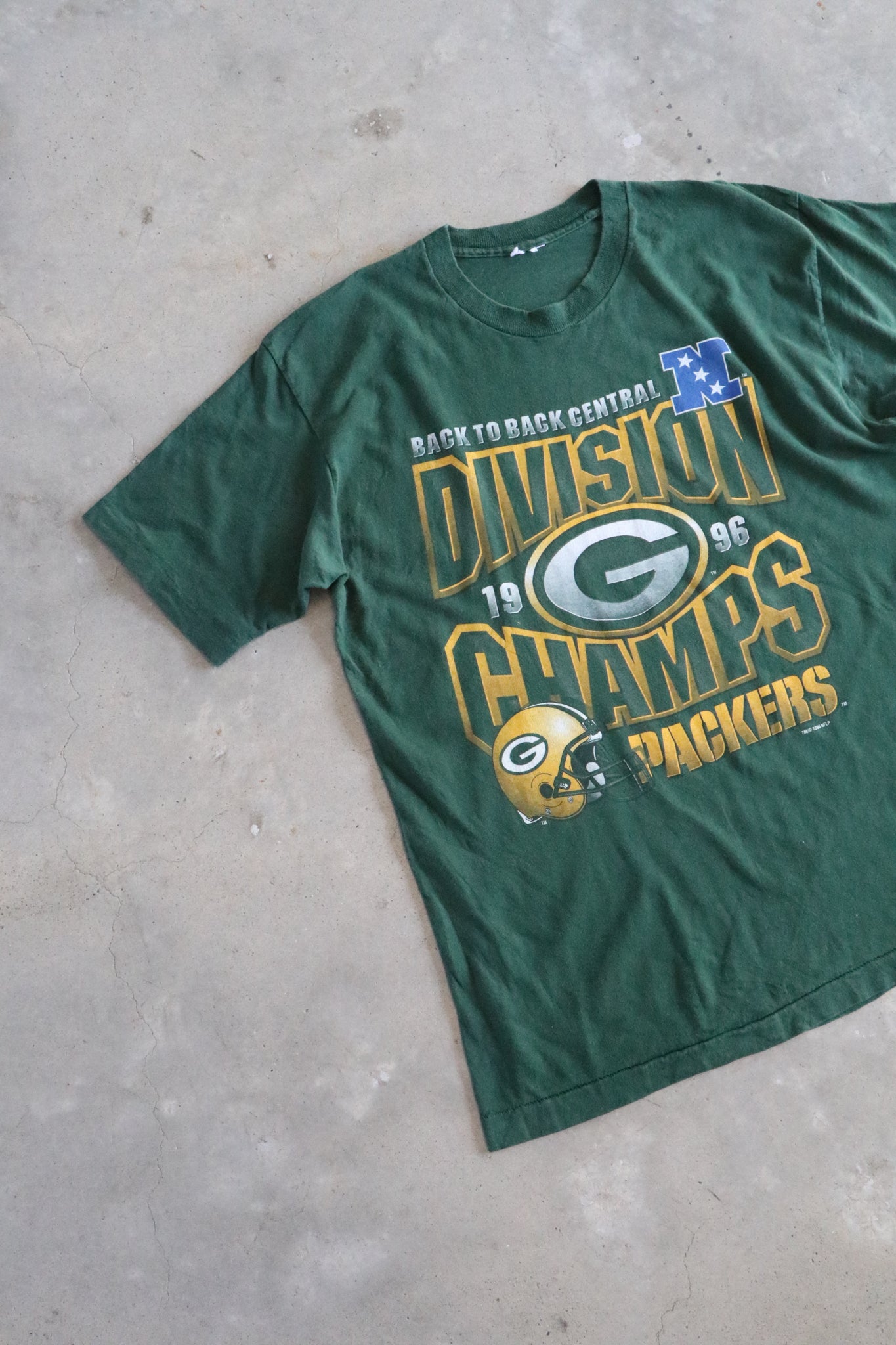Vintage 1996 NFL Packers Champions Tee XL