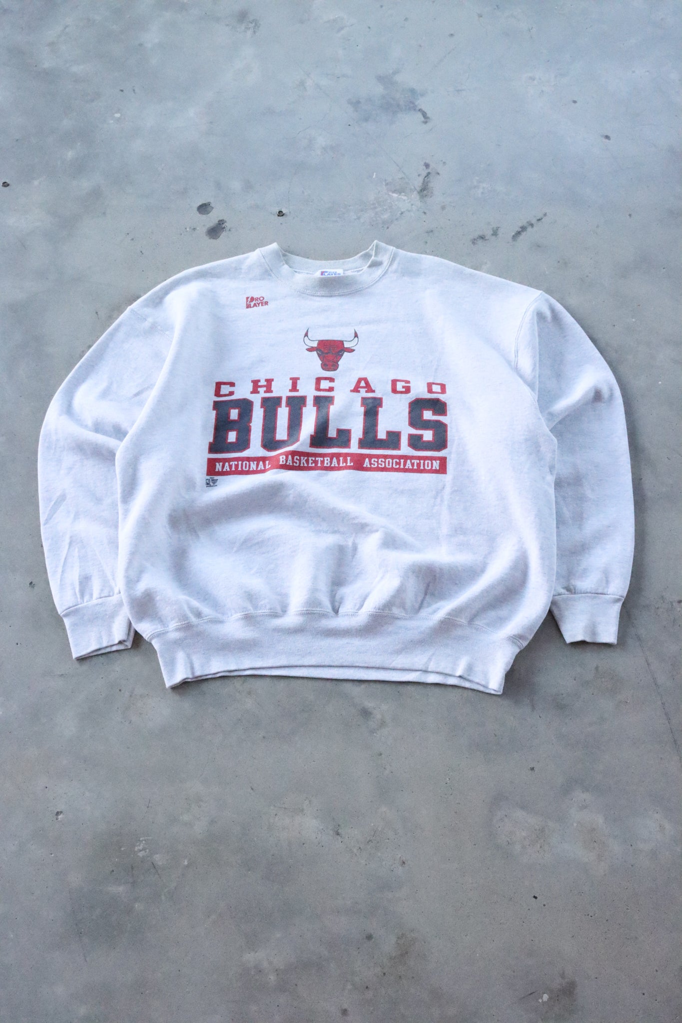 Vintage NBA Chicago Bulls Spellout Sweater XXL