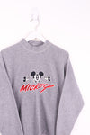 Vintage Mickey Mouse Fleece Sweater Small