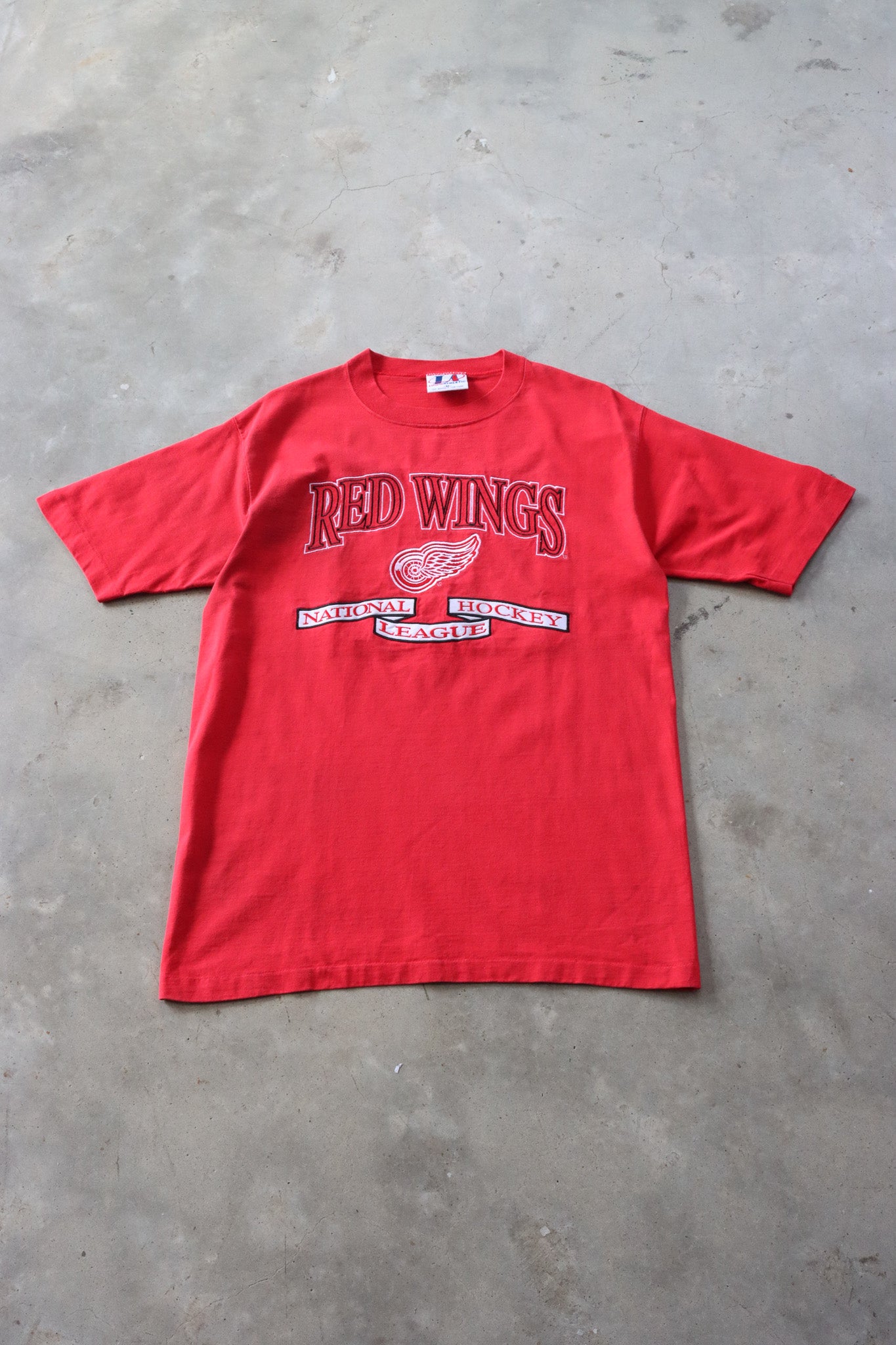 Vintage Red Wings Tee Medium