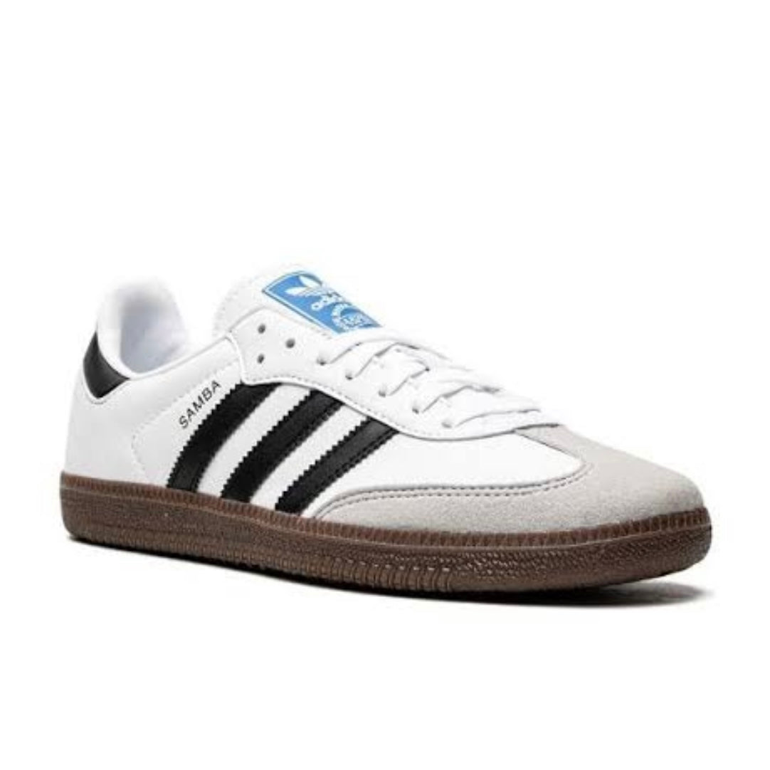 Adidas Samba OG White/Black/Gum – Restated Vintage