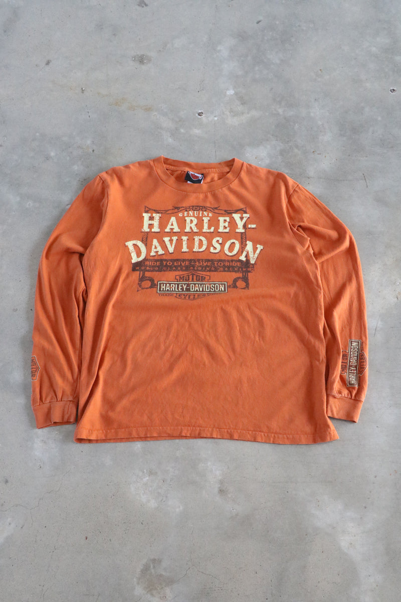 Vintage Harley Davidson Long Sleeve Tee XL