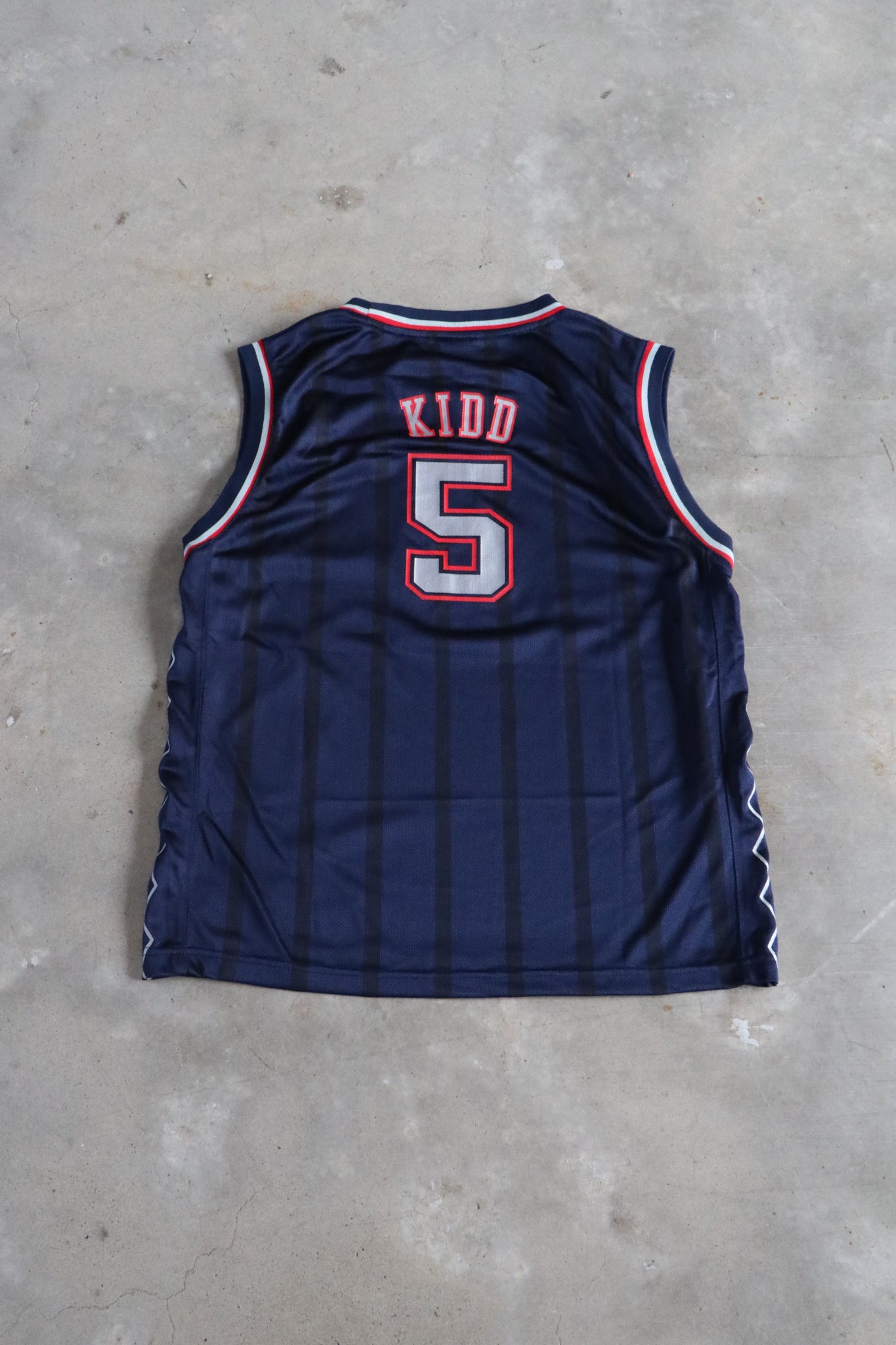 Vintage NBA New Jersey #5 Kidd Jersey Small