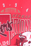 Vintage 1994 Nebraska University Tee Large