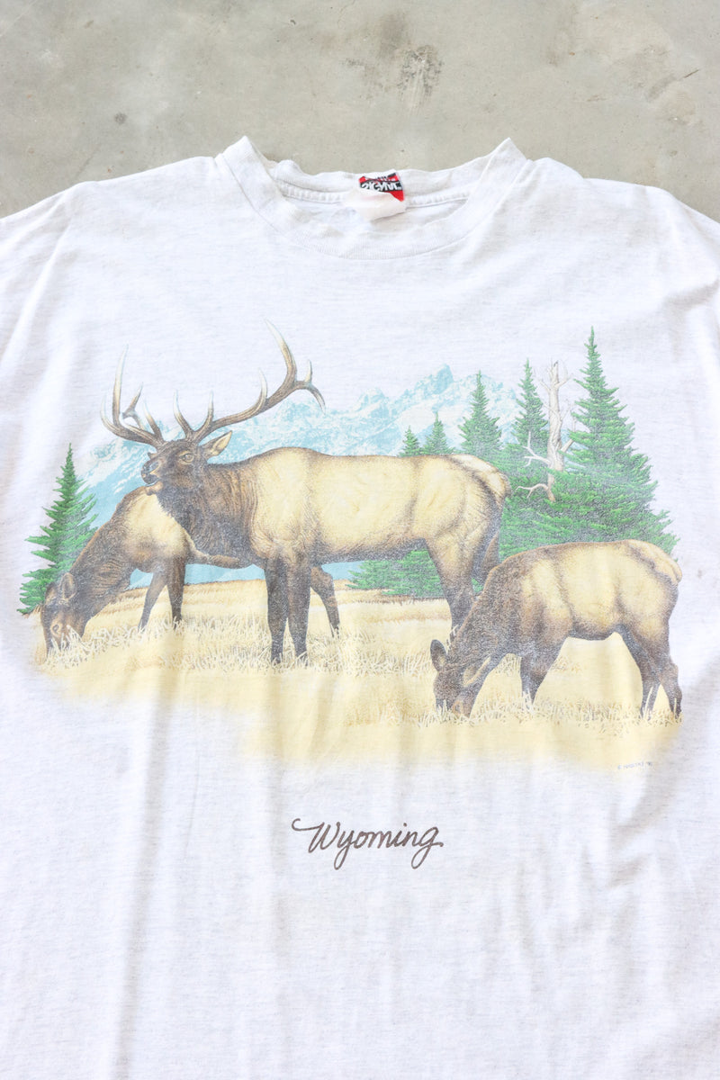 Vintage Wyoming Wildlife Tee XXL
