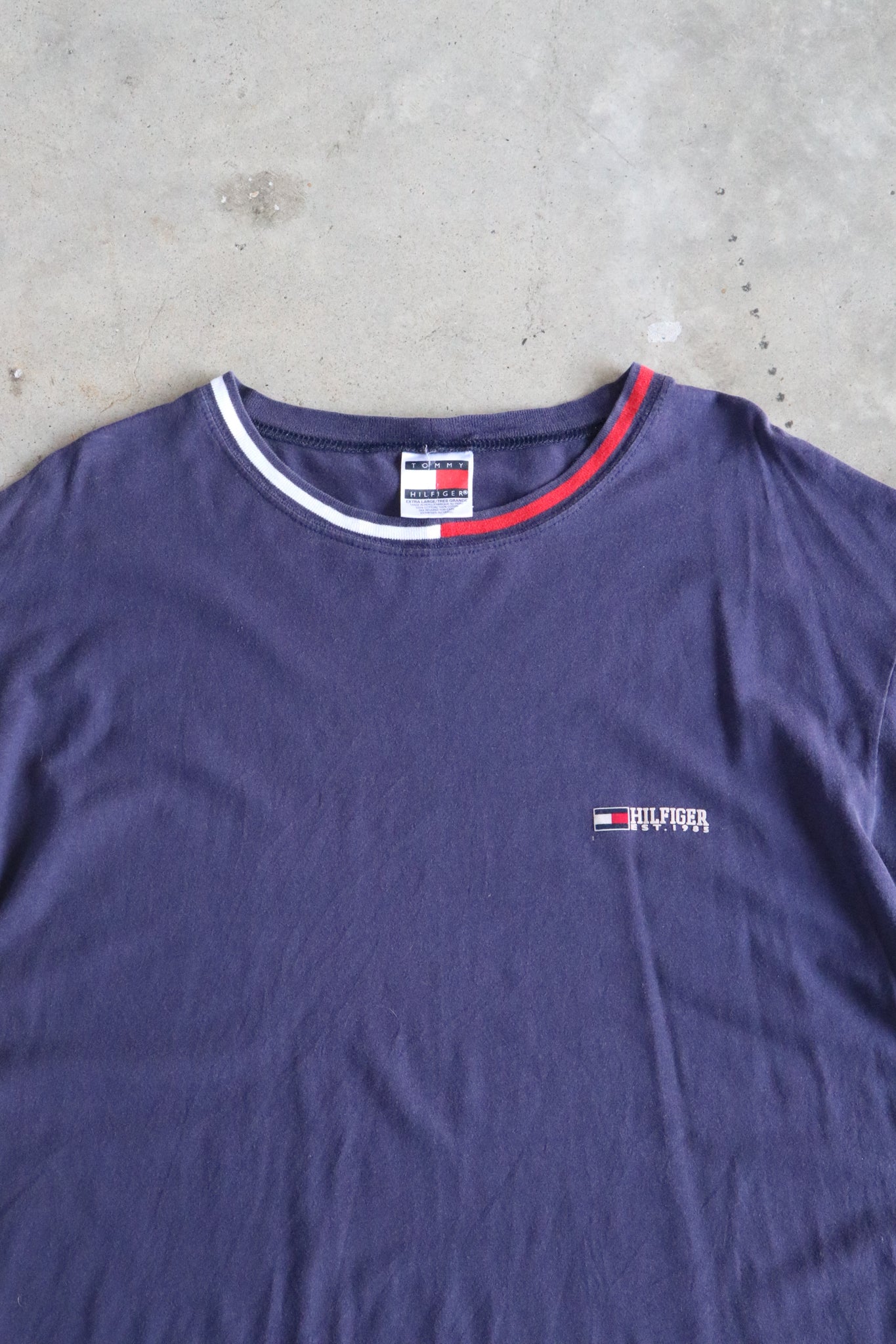 Vintage Tommy Hilfiger Spell Out Tee XL