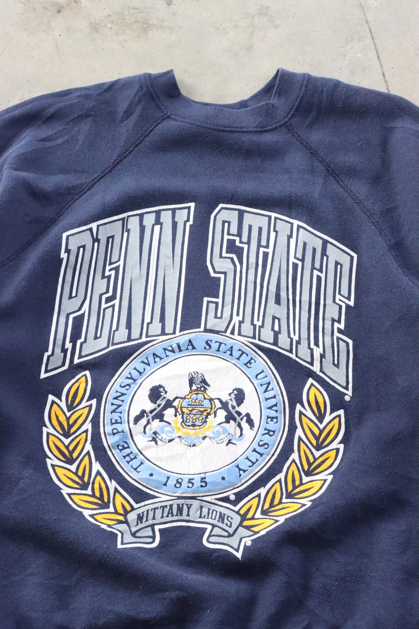 Vintage Penn State Crewneck Sweater Medium