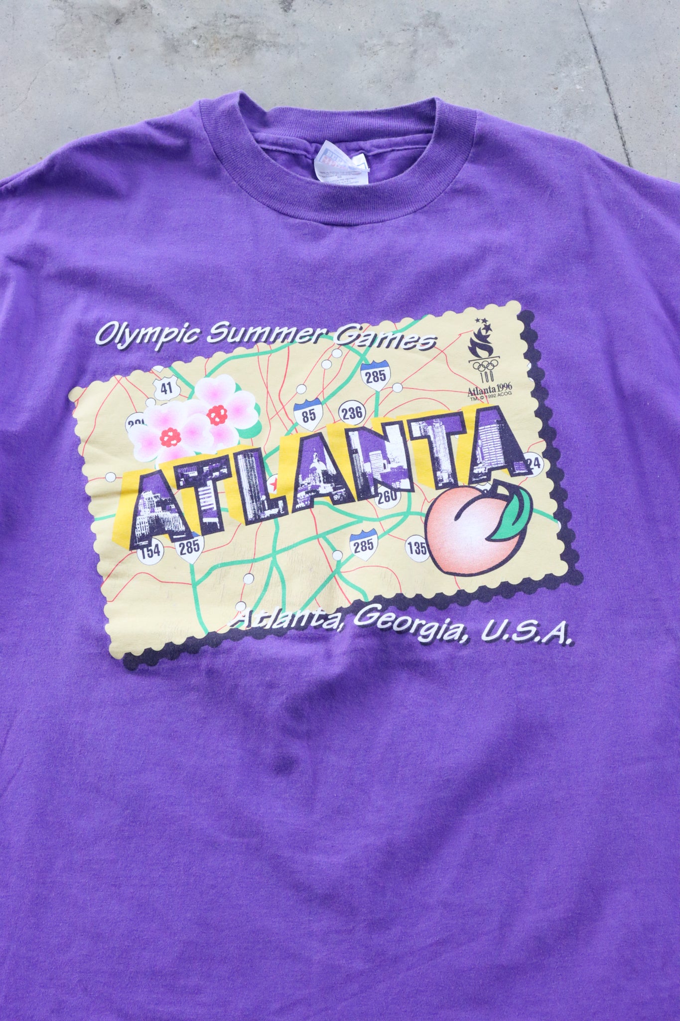 Vintage Atlanta Olympics Tee XL