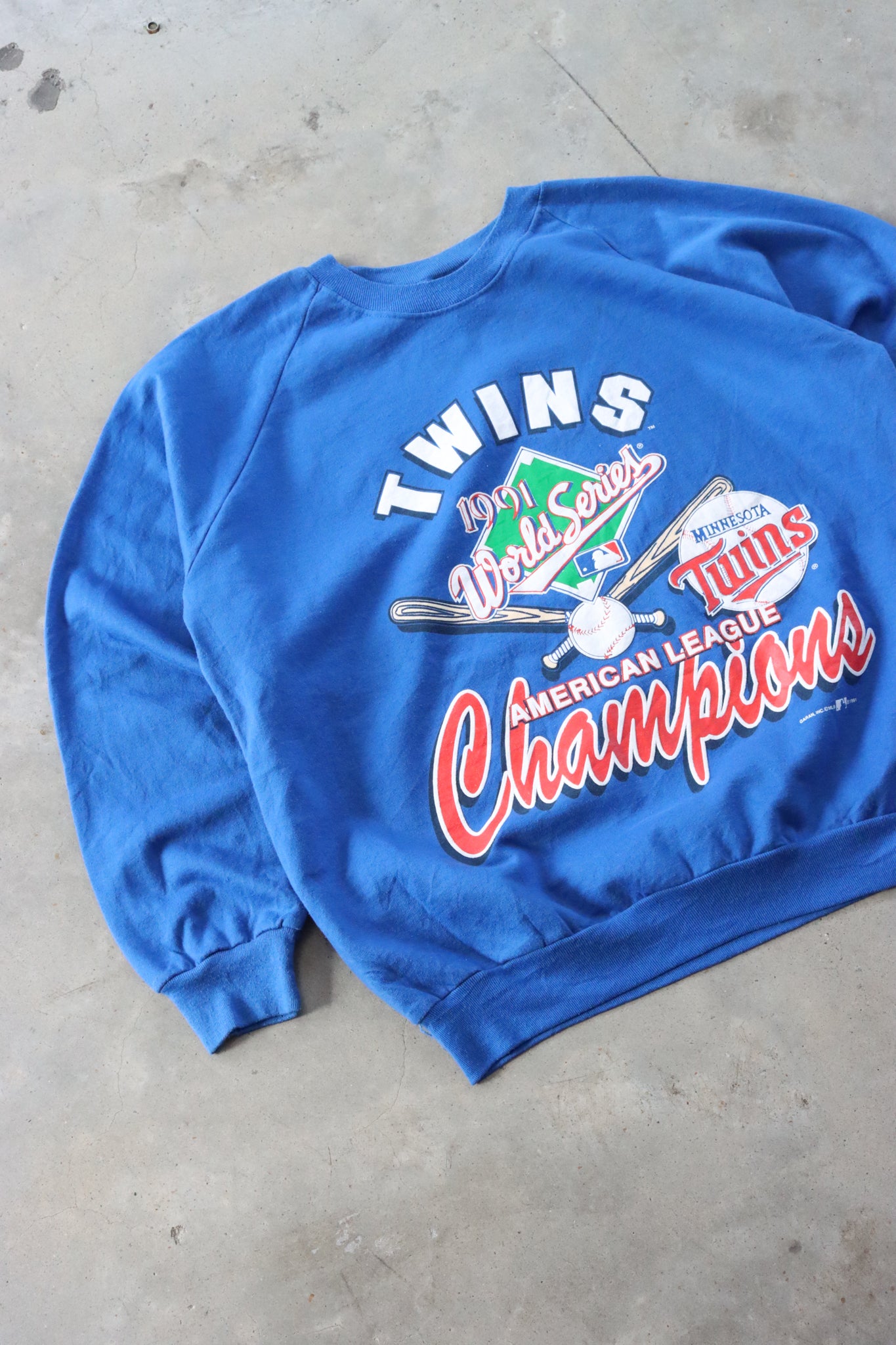 Vintage 1991 Minnesota Twins Sweater Medium