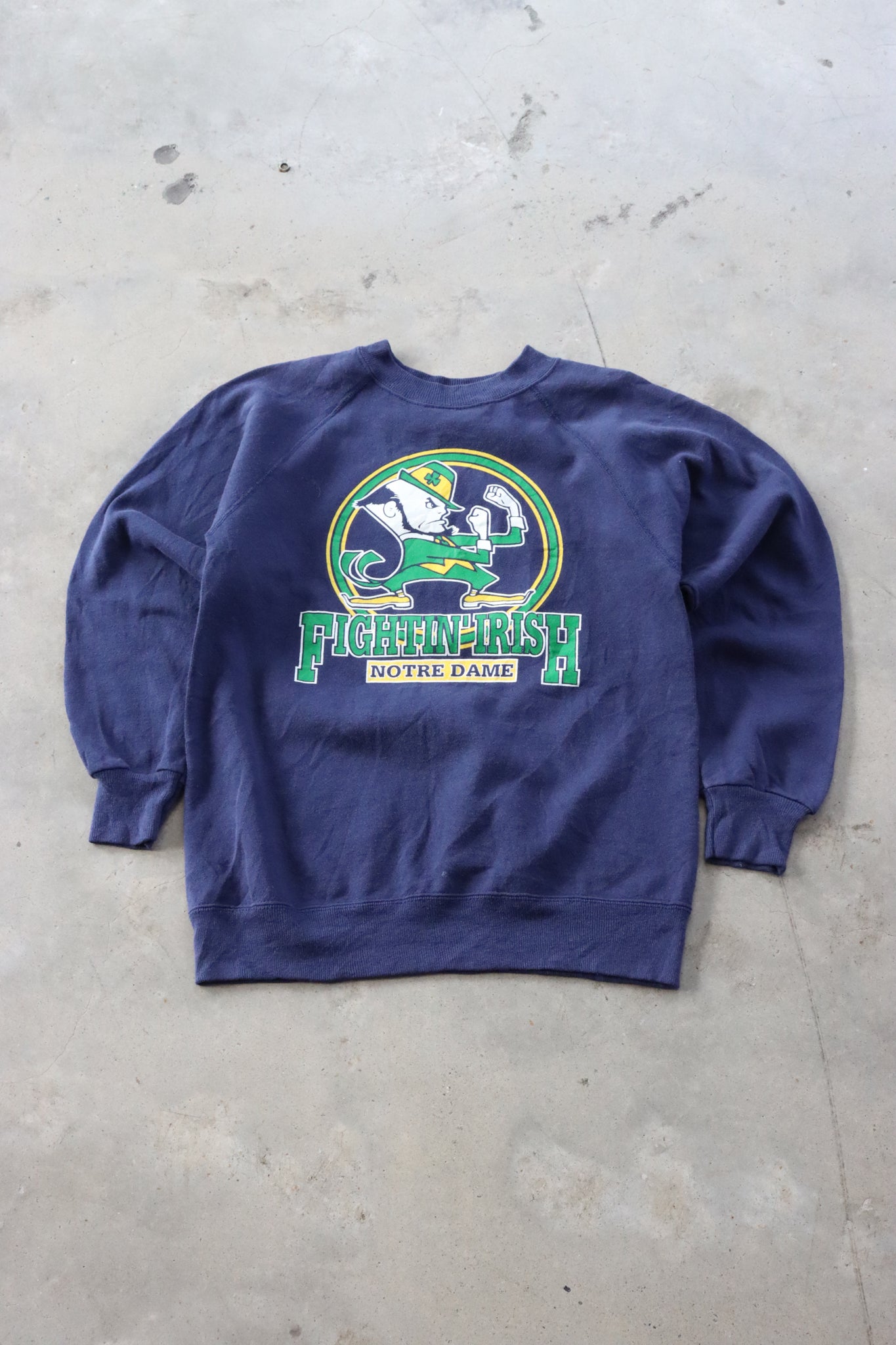 Vintage Notre Dame Sweater Small