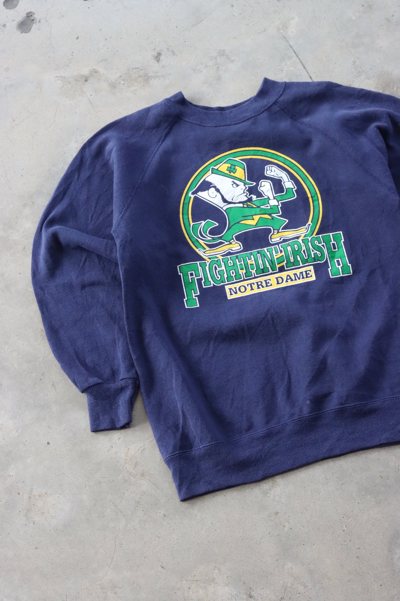 Vintage Notre Dame Sweater Small