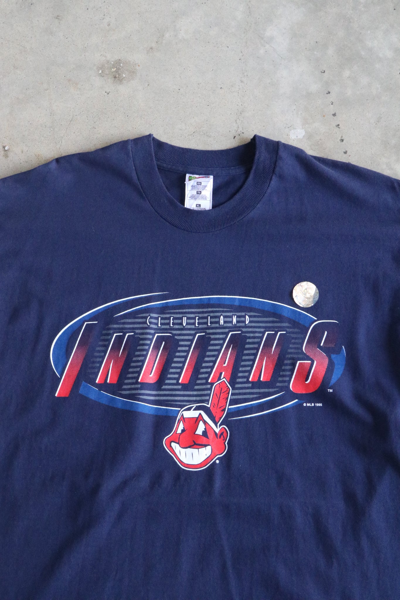 Vintage 1995 MLB Cleveland Tee XL