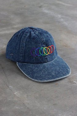 Vintage Olympics Denim Hat
