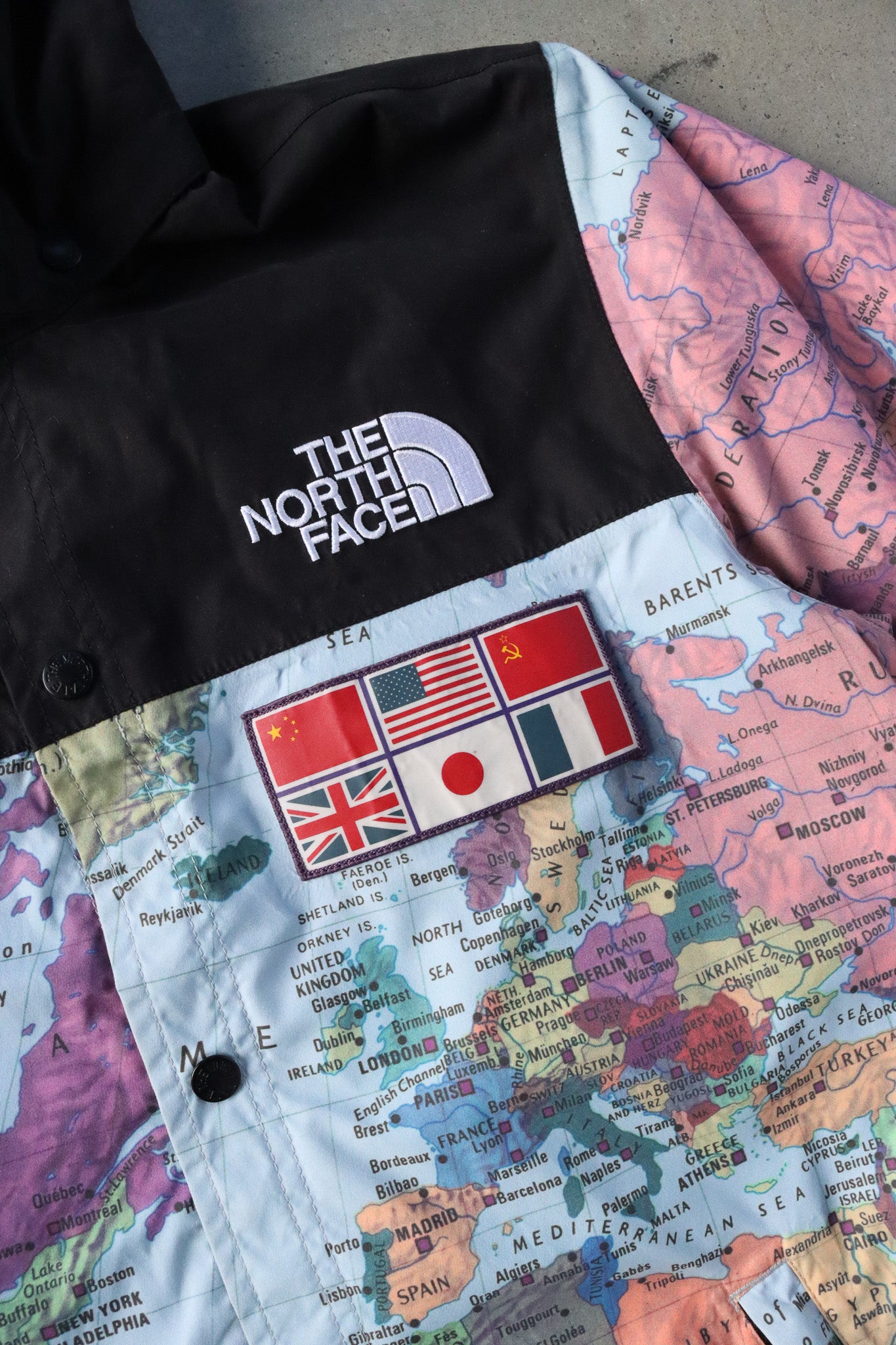 Supreme The North Face Expedition Map Parka Jacket