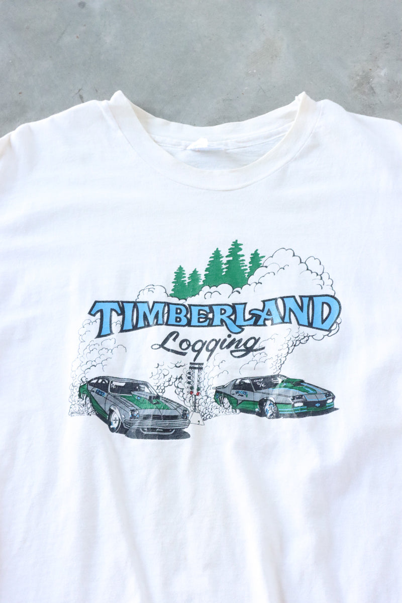 Vintage Timberland Logging Tee XL