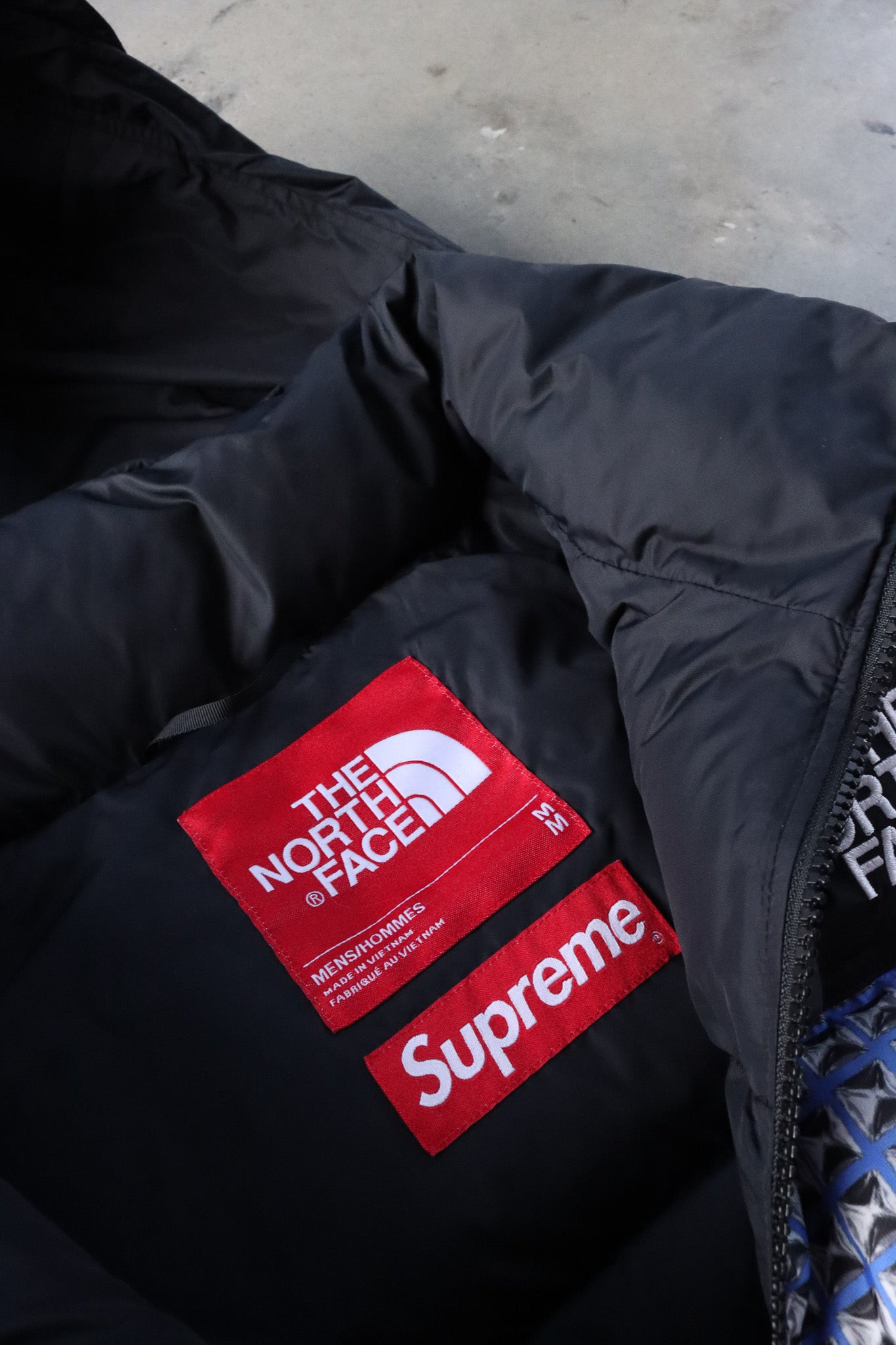 Supreme The North Face Studded Puff Vest Jacket
