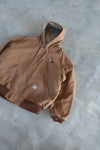 Vintage Carhartt FR Workwear Hooded Jacket XXL