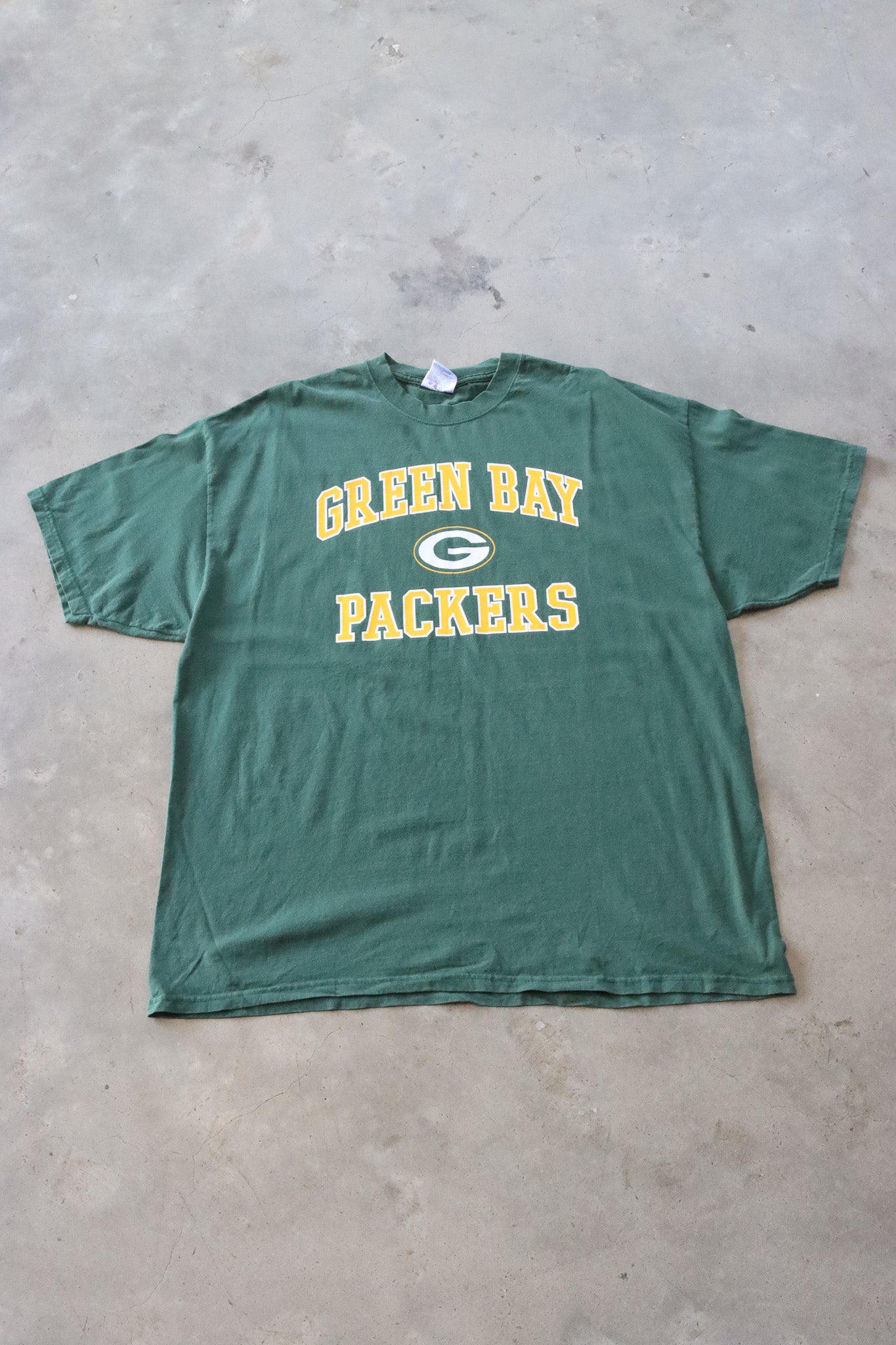 Vintage Green Bay Packers Tee XXL