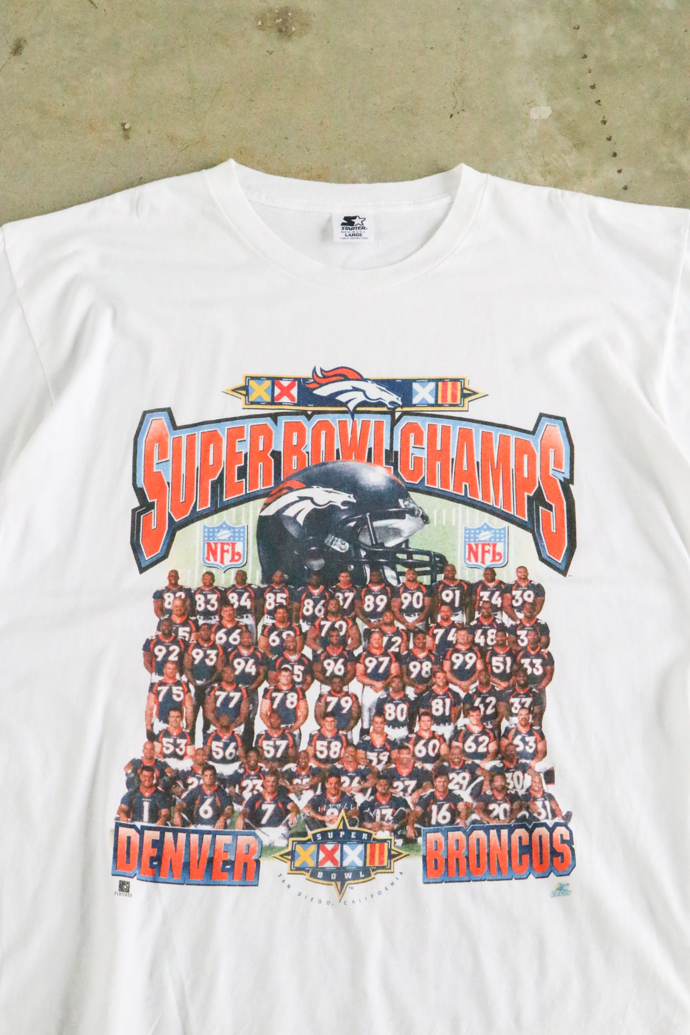 Vintage 1998 NFL Denver Broncos Tee XL