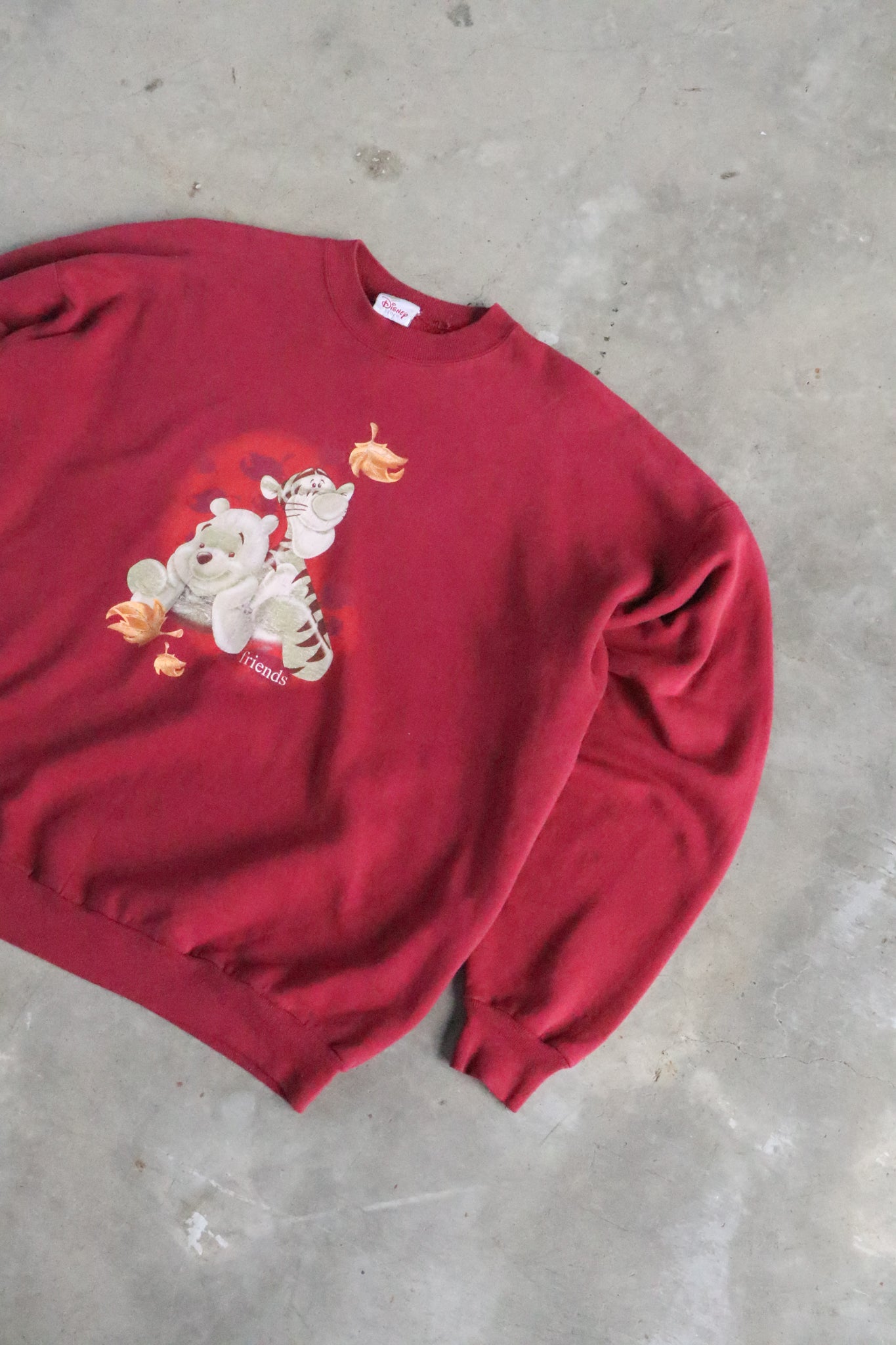 Vintage Pooh And Friends Sweater XL