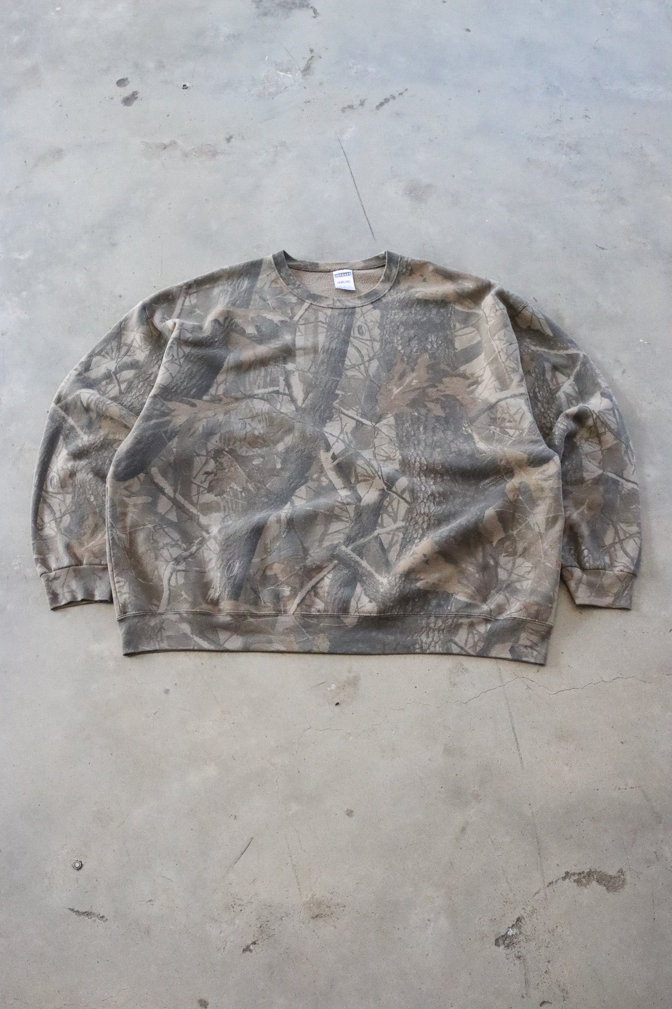 Vintage Real Tree Camo Sweater 3XL