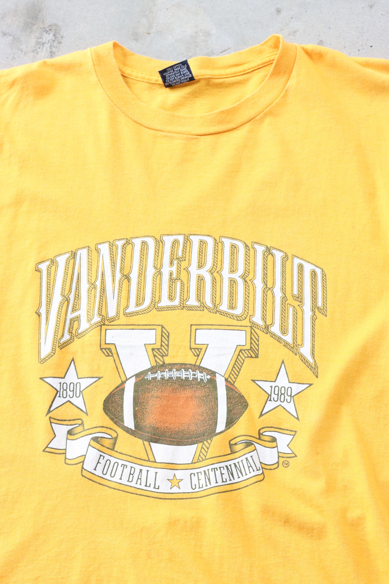 Vintage Vanderbilt Tee Large