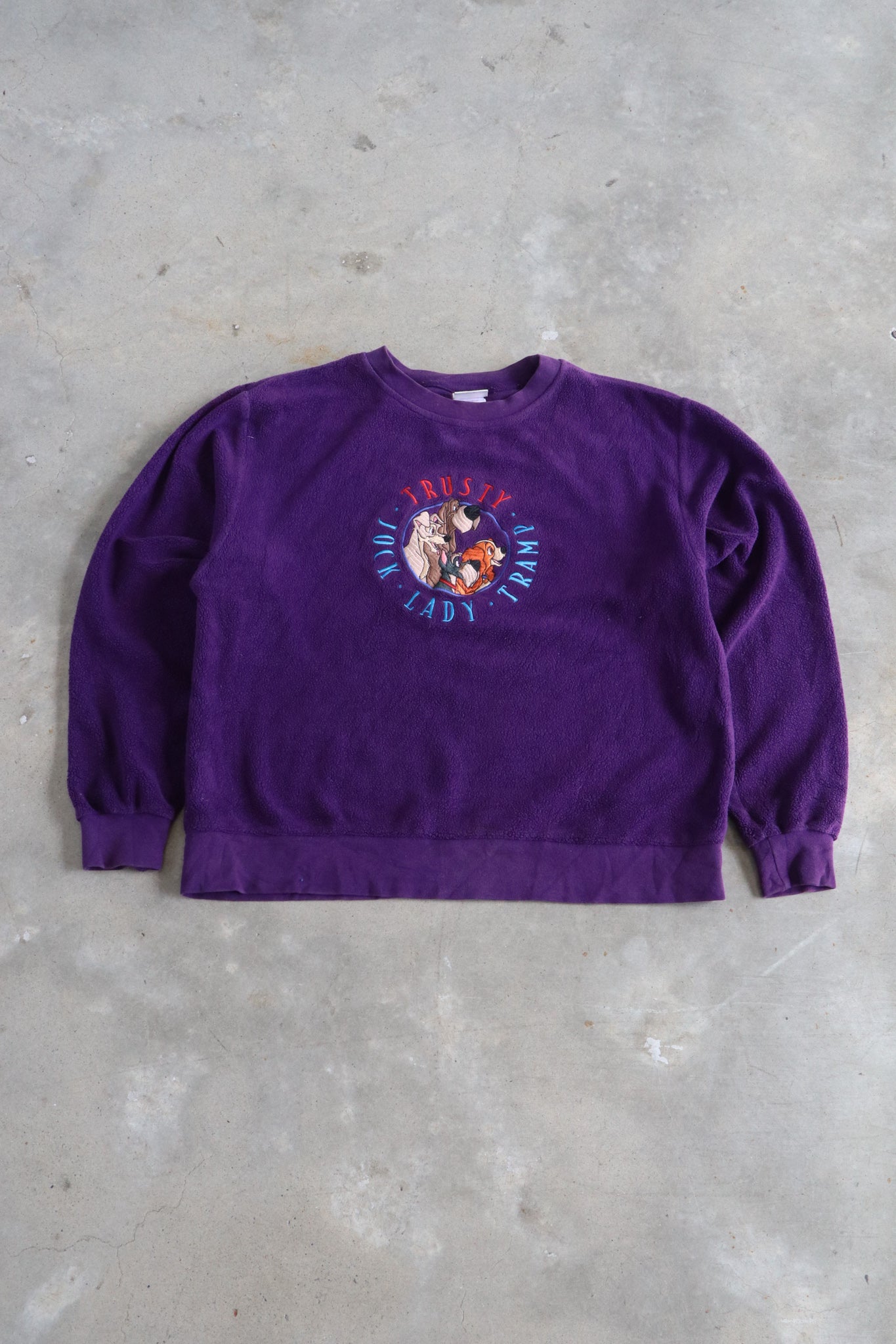 Vintage Lady & the Tramp Sweater Small
