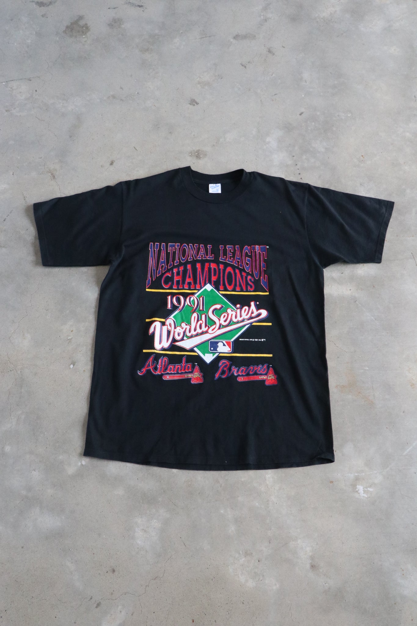 Vintage 1991 MLB Atlanta Braves Tee XL
