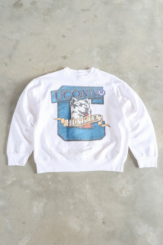 Vintage 90s Uconn Huskies Sweater Large