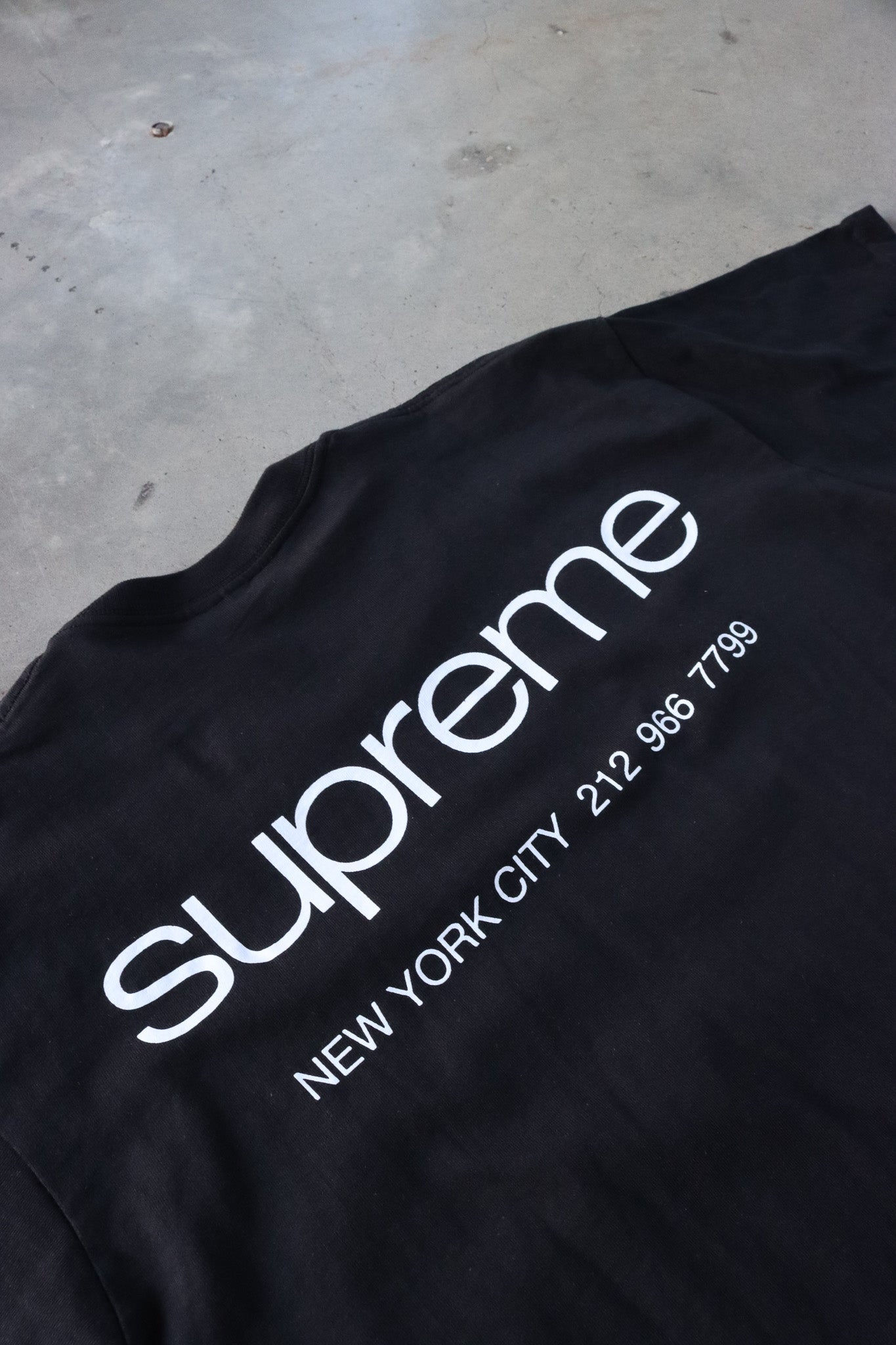 Supreme New York Logo Tee