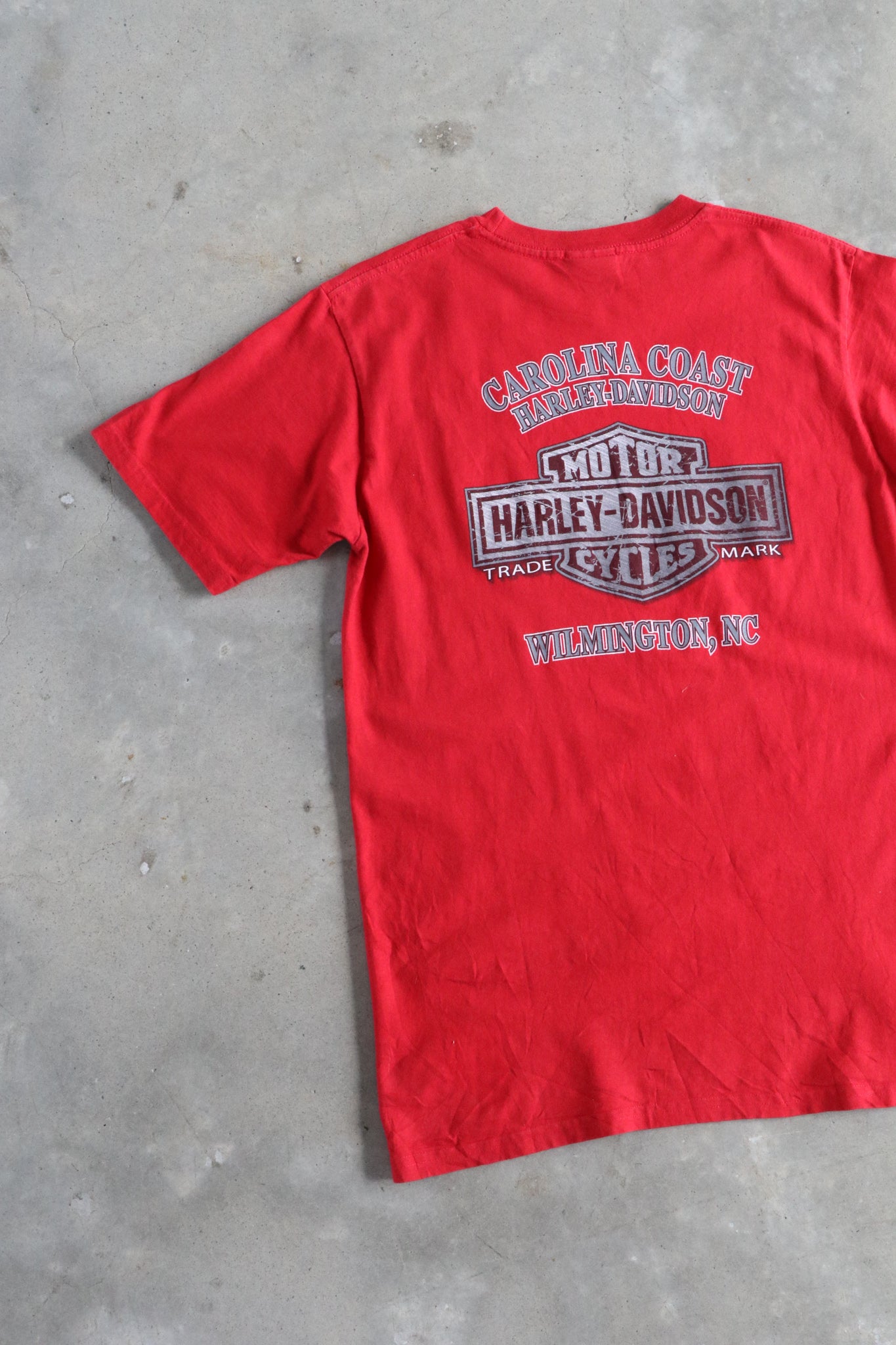 Vintage Harley Davidson Carolina Coast Tee Medium