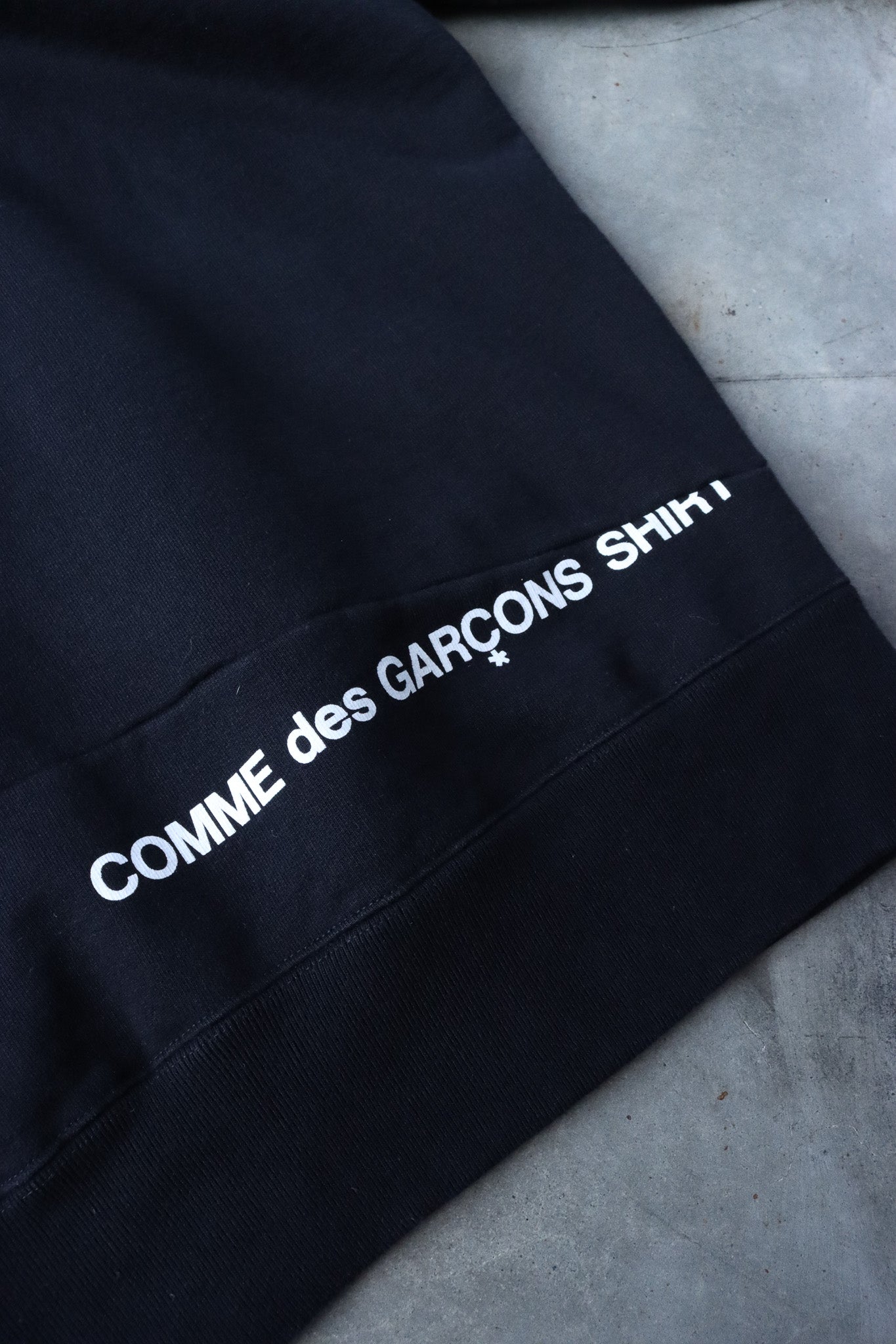 Supreme Comme Des Garcons Split Box Logo Hoodie