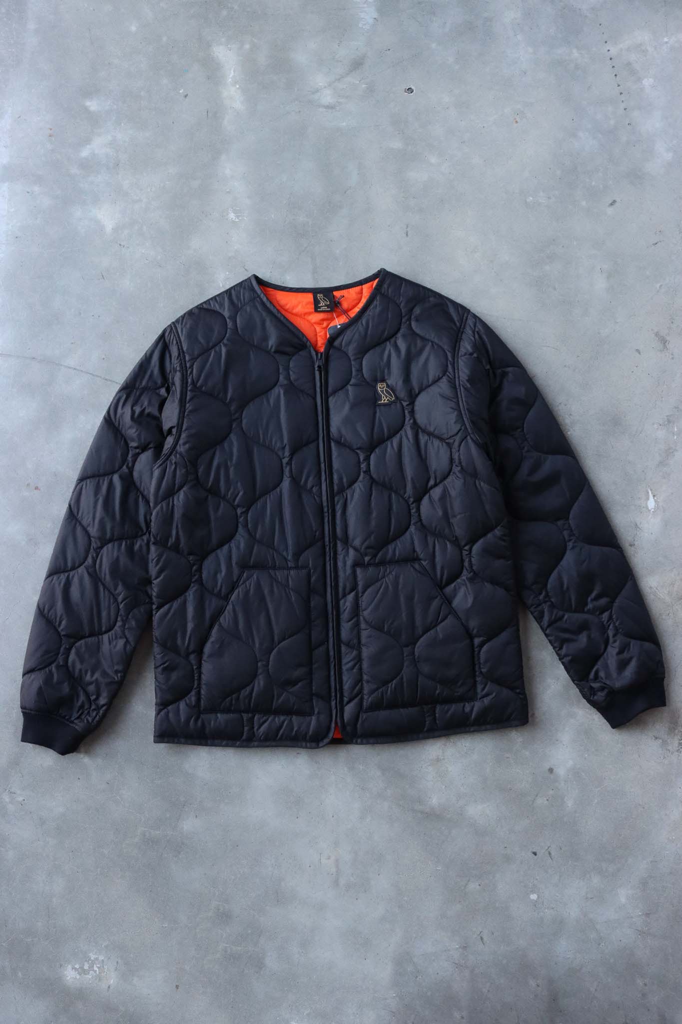 OVO Quilted Fatigue Jacket Black