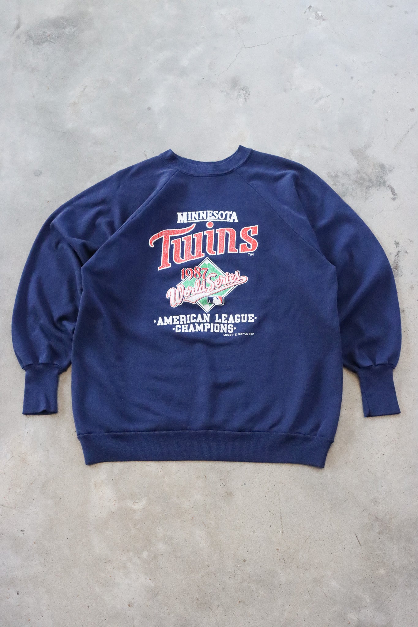 Vintage 1987 Minnesota Twins Sweater Small