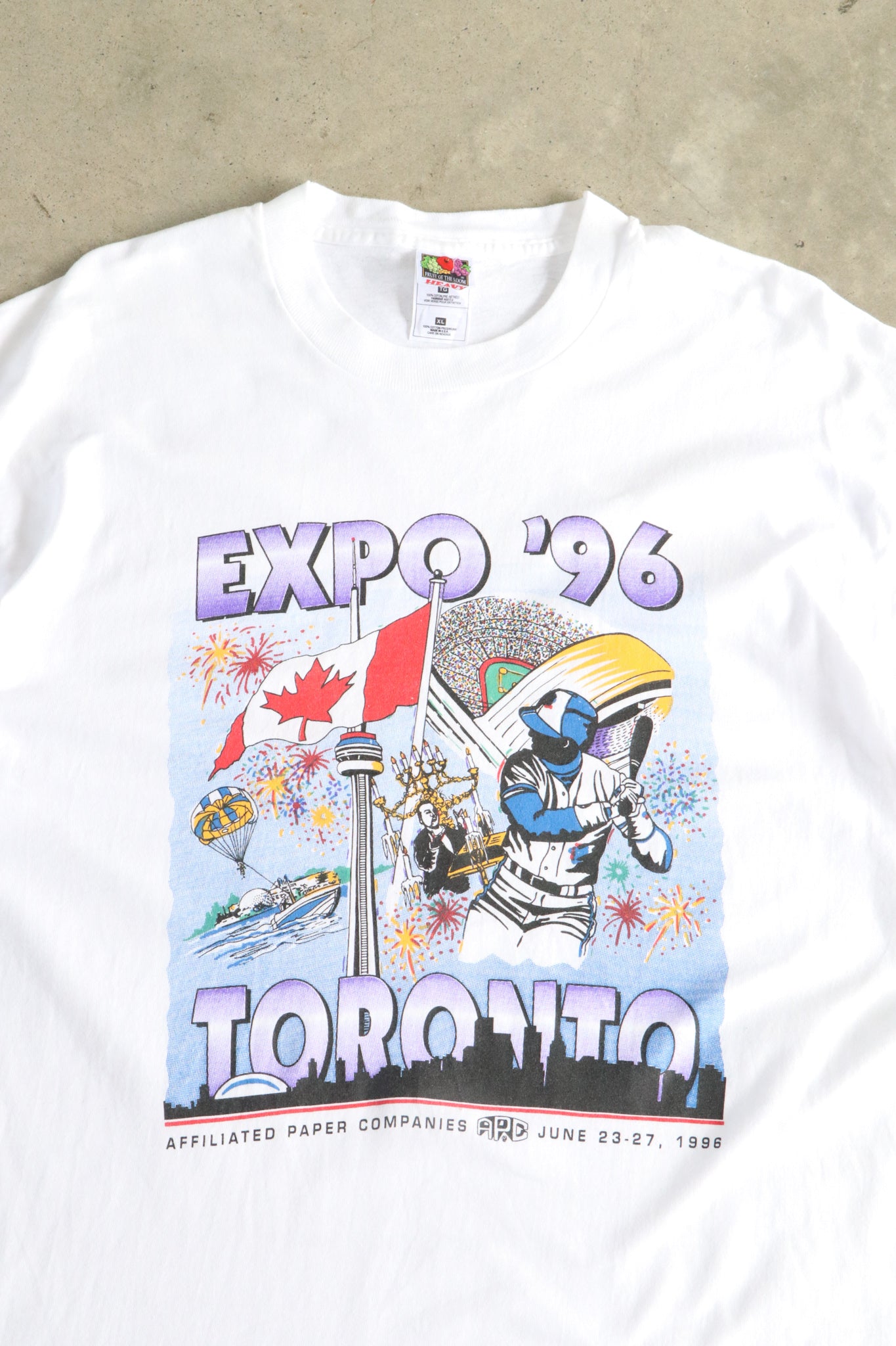 Vintage 1996 Toronto Expo Tee XL