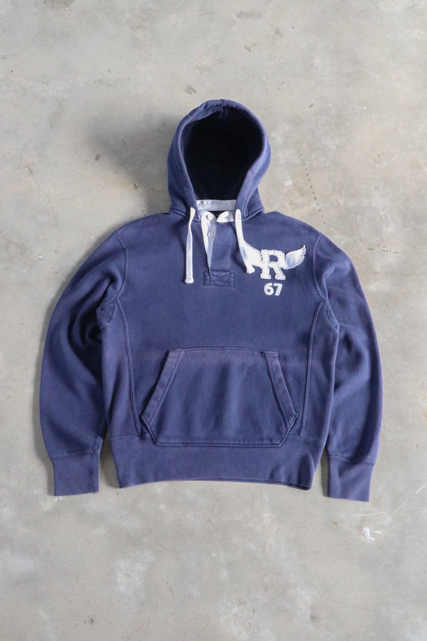 Vintage Ralph Lauren Rugby Polo Hoodie Small