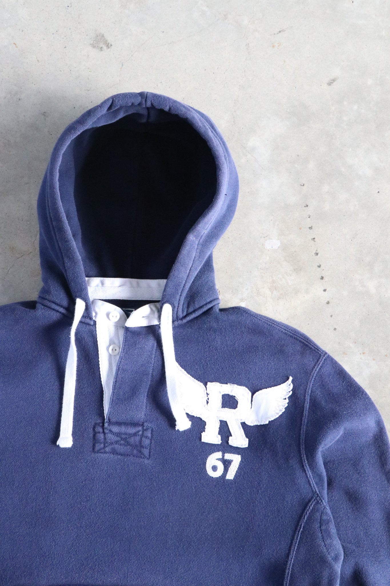 Vintage Ralph Lauren Rugby Polo Hoodie Small