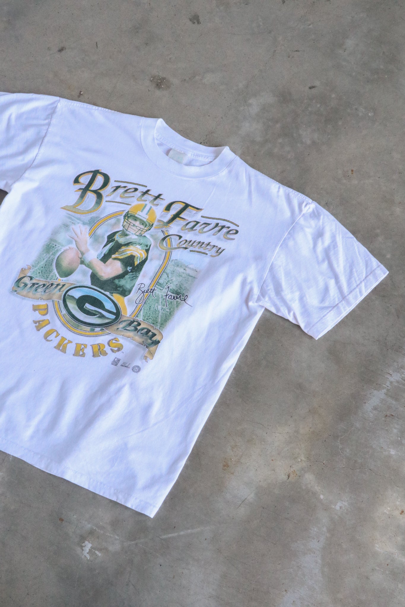 Vintage Green Bay Packers Brett Favre Tee XL
